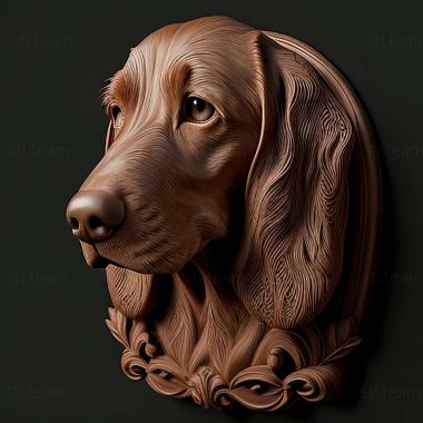 3D model The Austrian Hound dog (STL)